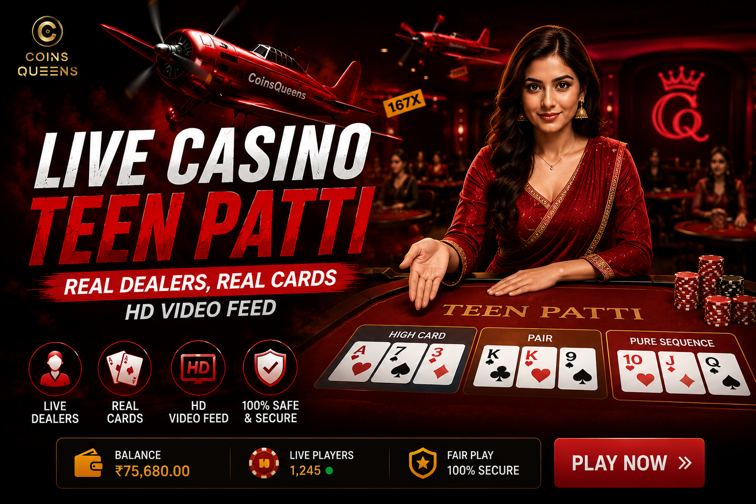 Reddy Anna Teen Patti live dealer casino
