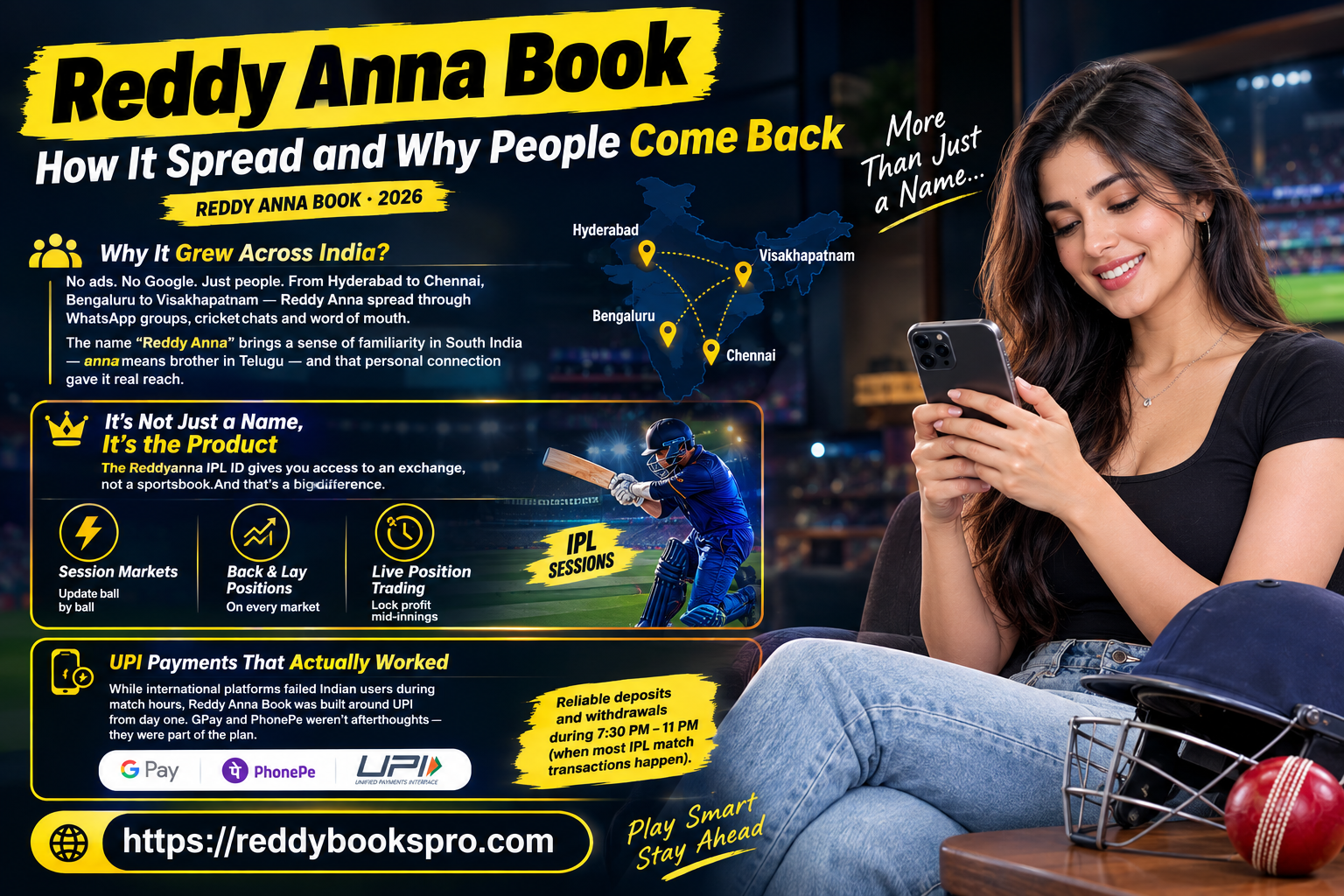 Reddy Anna Book IPL ID — Reddyanna cricket ID login official account exchange India 2026