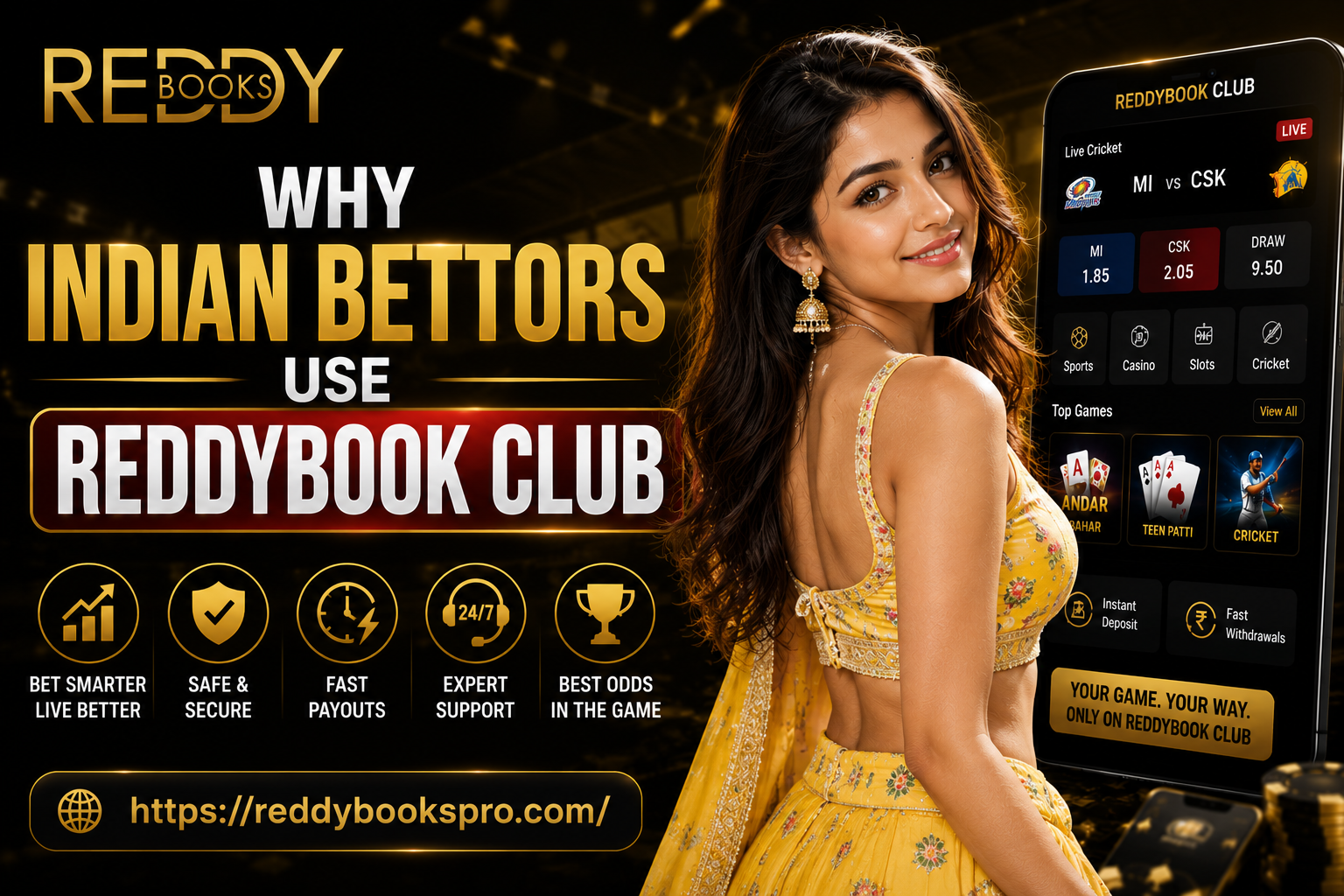 Why Reddybook Club is trusted by Indian bettors — UPI payments and WhatsApp support