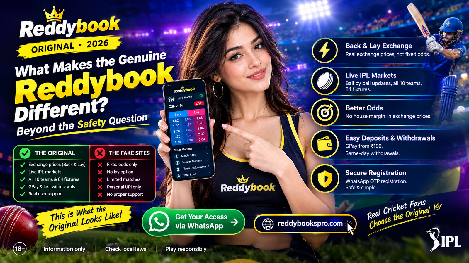 Reddybook original official real website India 2026