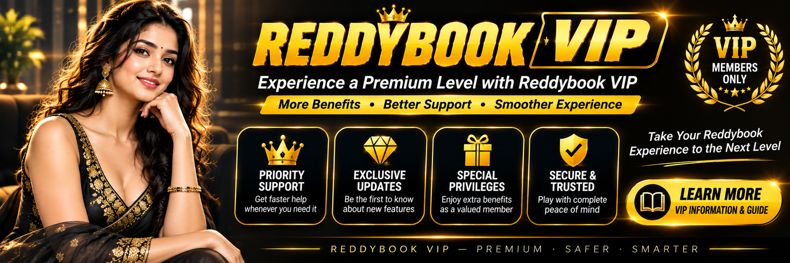 Reddybook VIP betting ID — premium cricket exchange account benefits higher limits priority withdrawal 2026